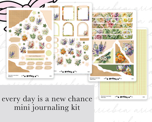 Every day is a new chance Full Mini Kit (4 pages)