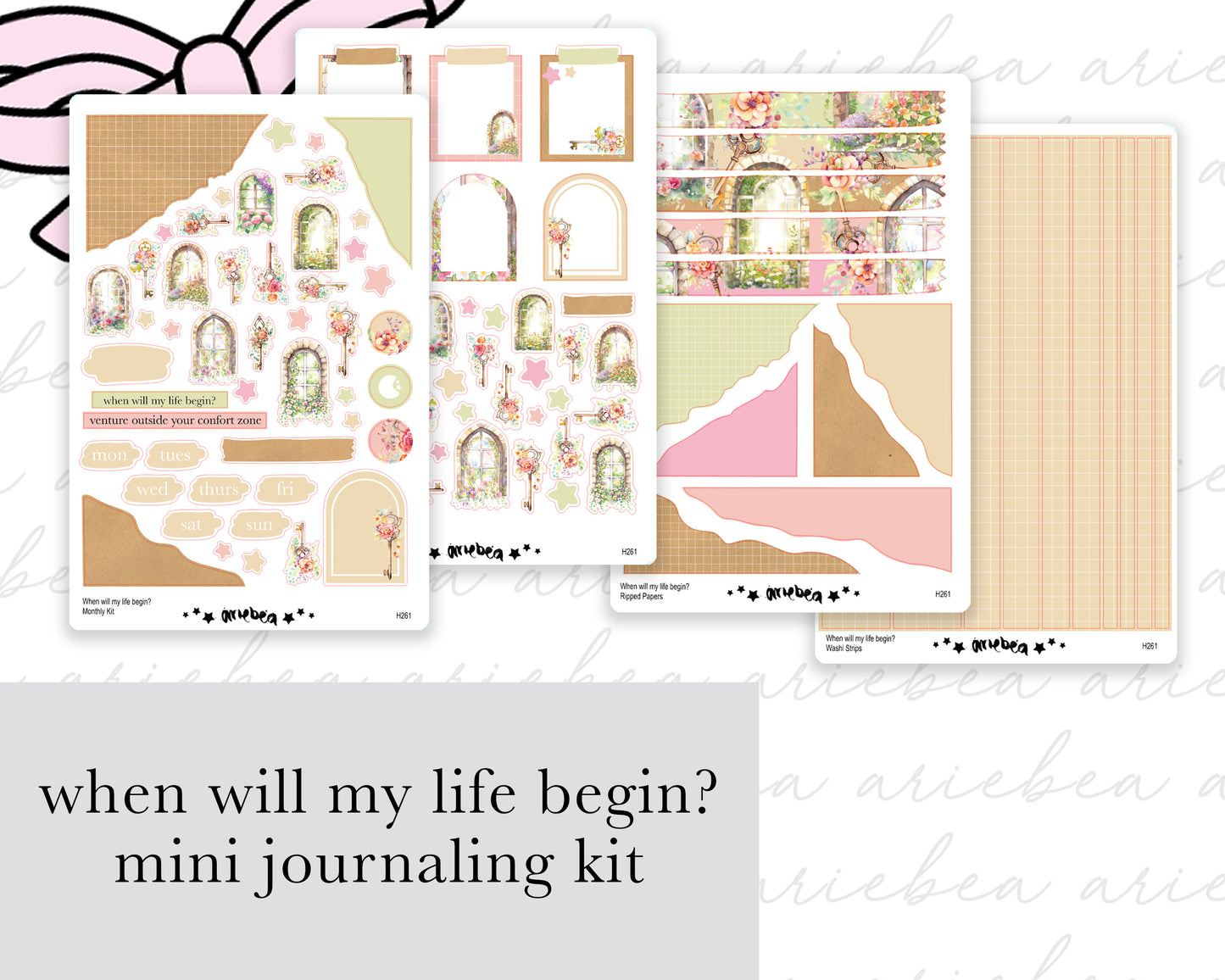 When Will My Life Begin? Full Mini Kit (4 pages)
