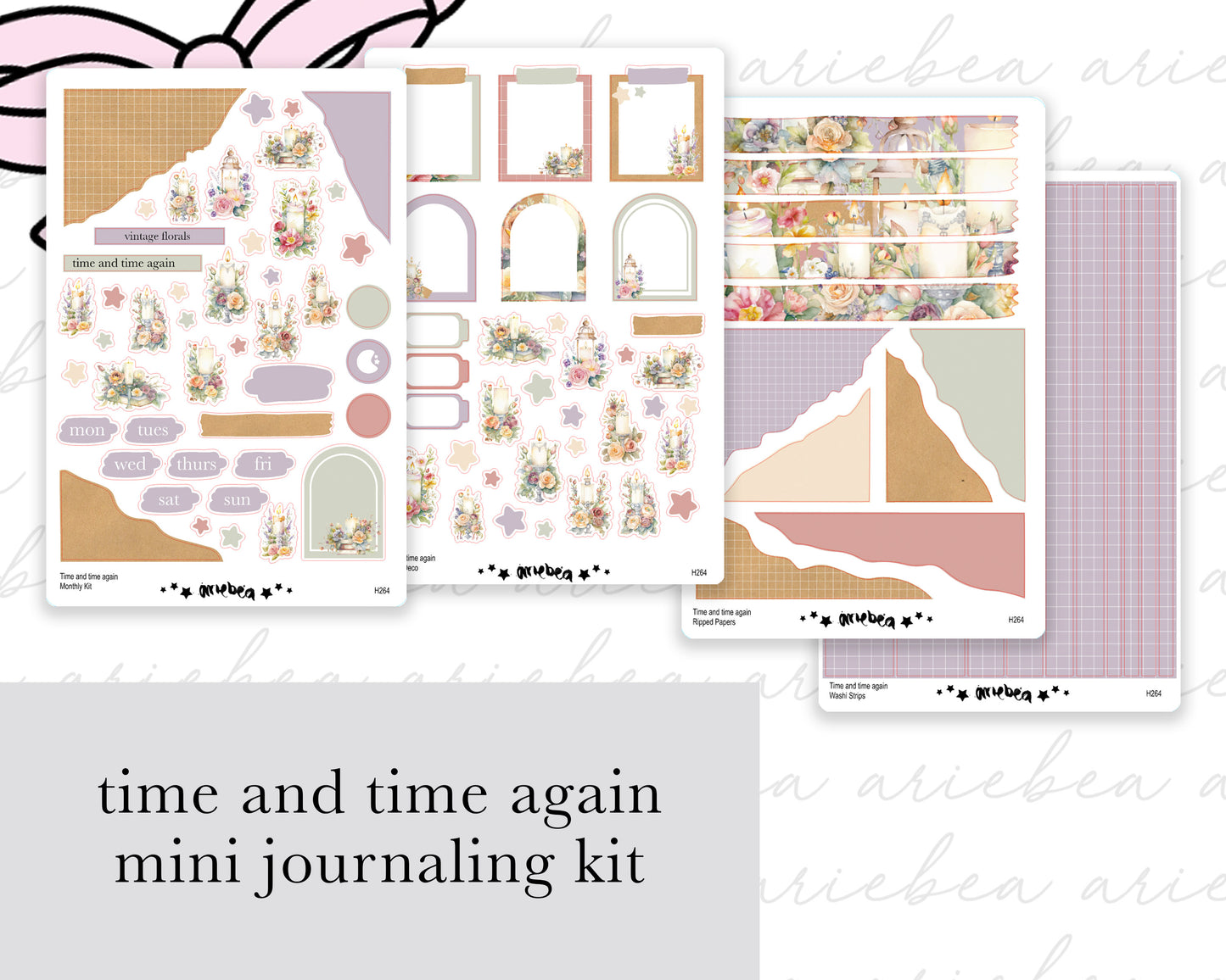 Time And Time Again Full Mini Kit (4 pages)