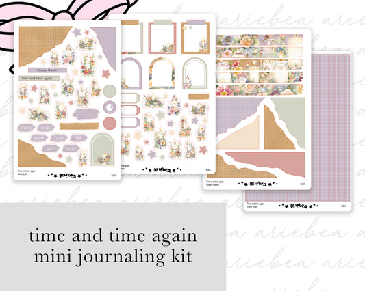 Time And Time Again Full Mini Kit (4 pages)