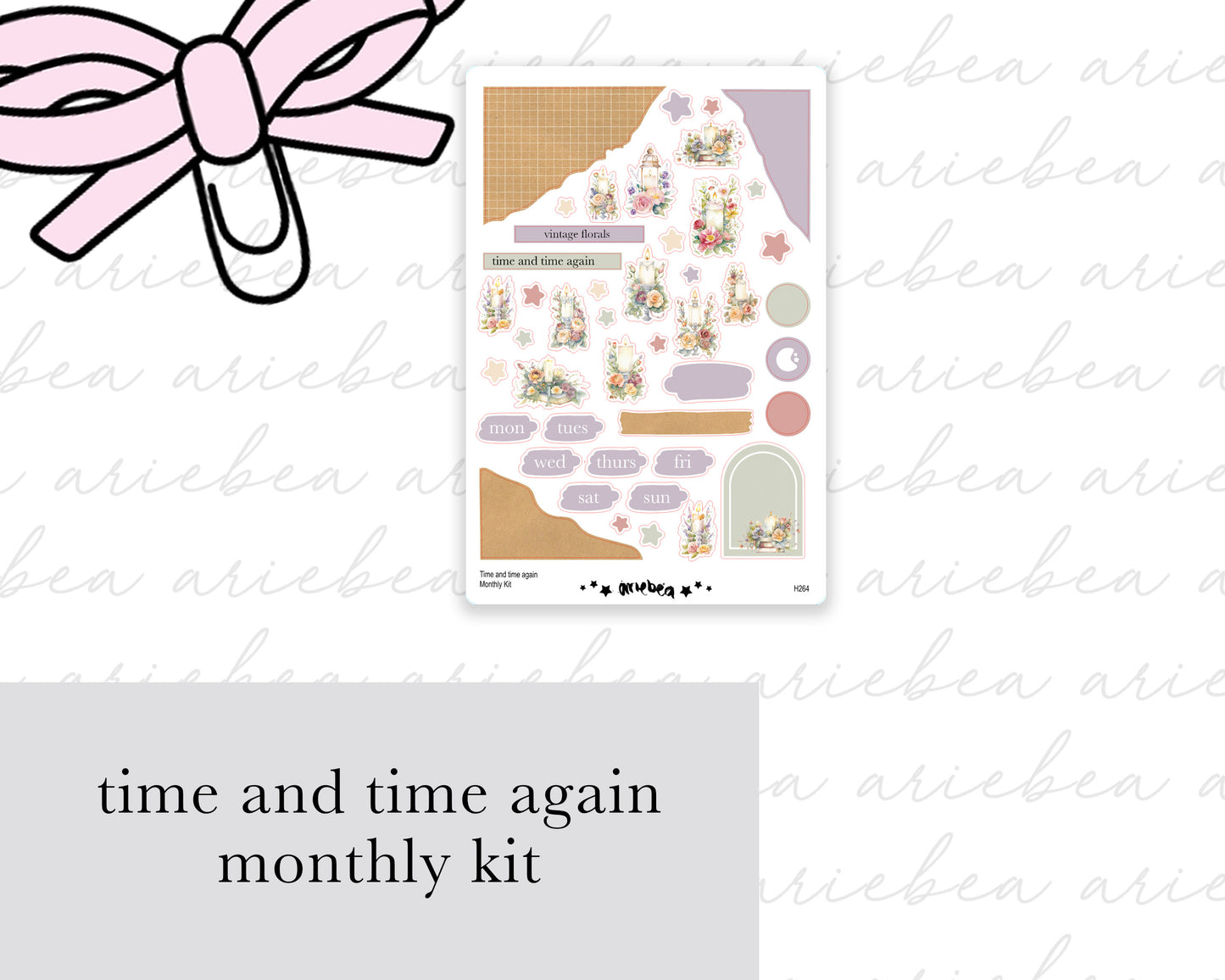 Time And Time Again Monthly Kit