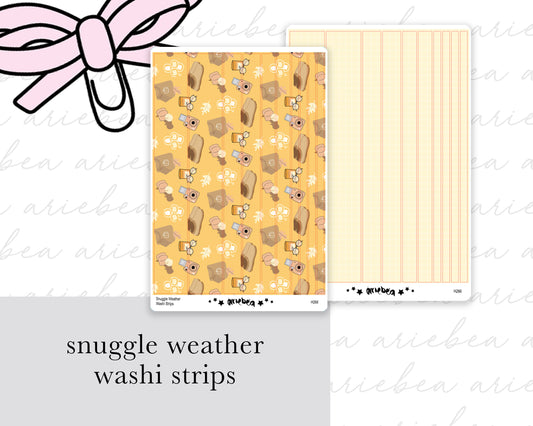 Snuggle Weather Collection Washi Strips