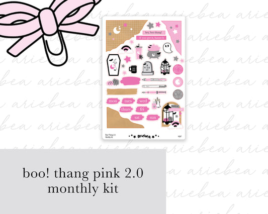 Boo! Thang 2.0 PINK Collection Monthly Kit