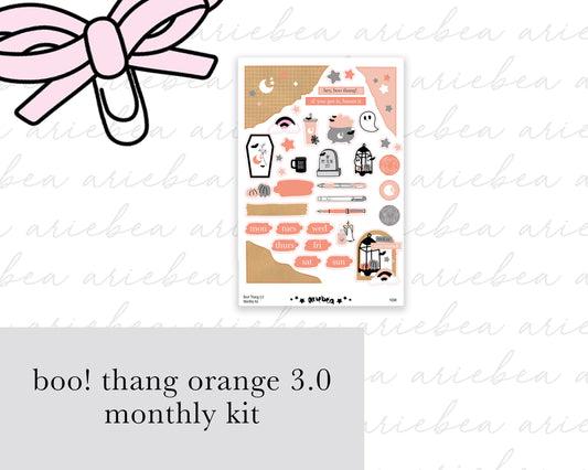 Boo! Thang 2.0 Orange Collection Monthly Kit
