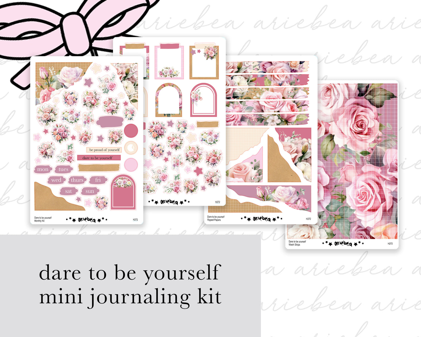 Dare To Be You Full Mini Kit (4 pages)