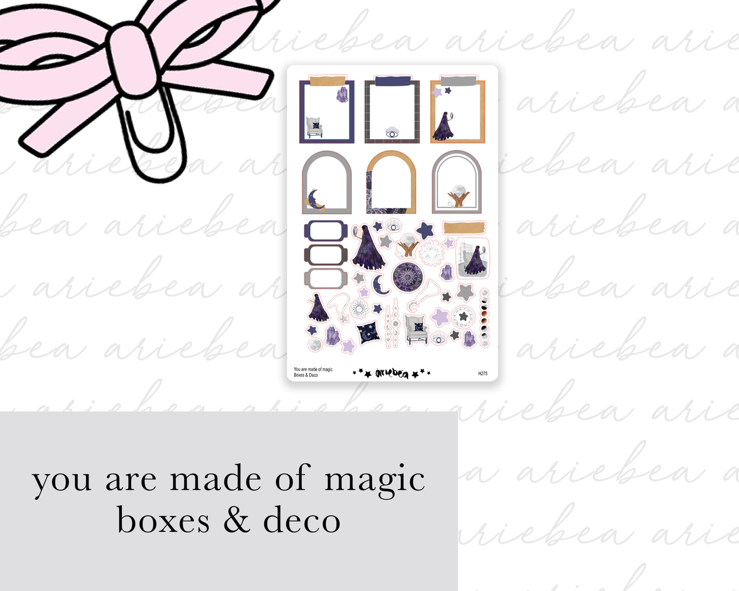You are made of magic Boxes & Deco