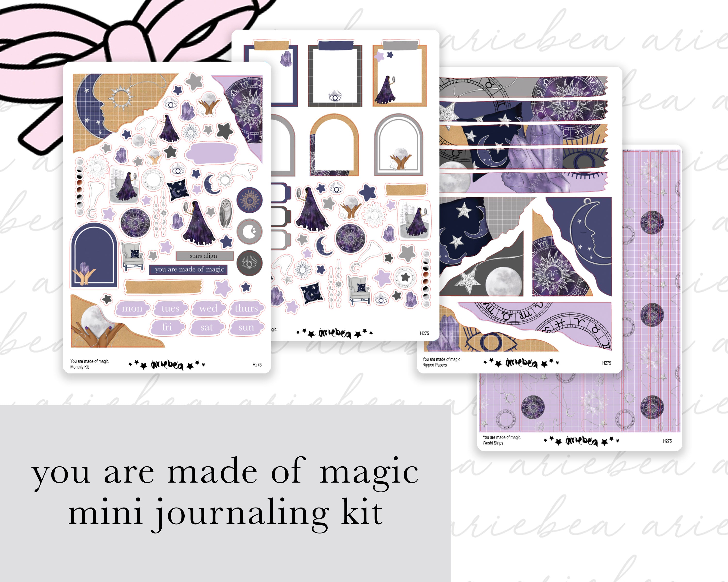 You are made of magic Full Mini Kit (4 pages) – ariebea