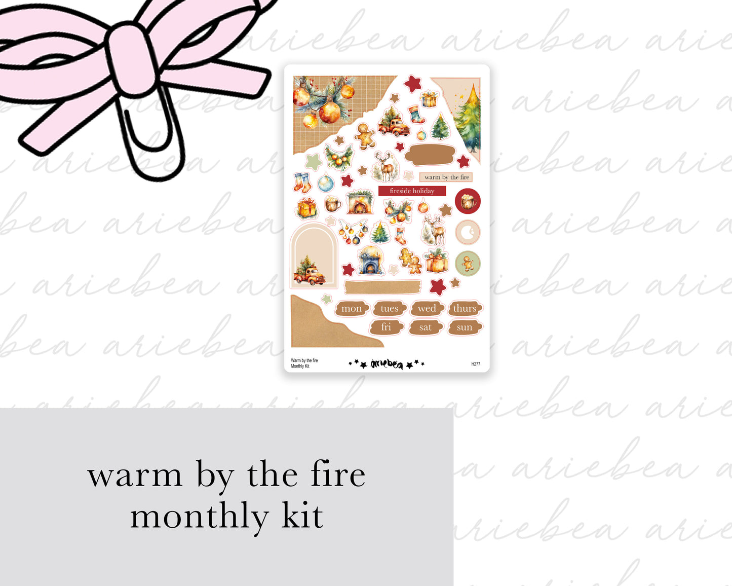 Warm by the Fire Monthly Kit