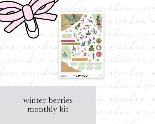 Winter's Berries Monthly Kit