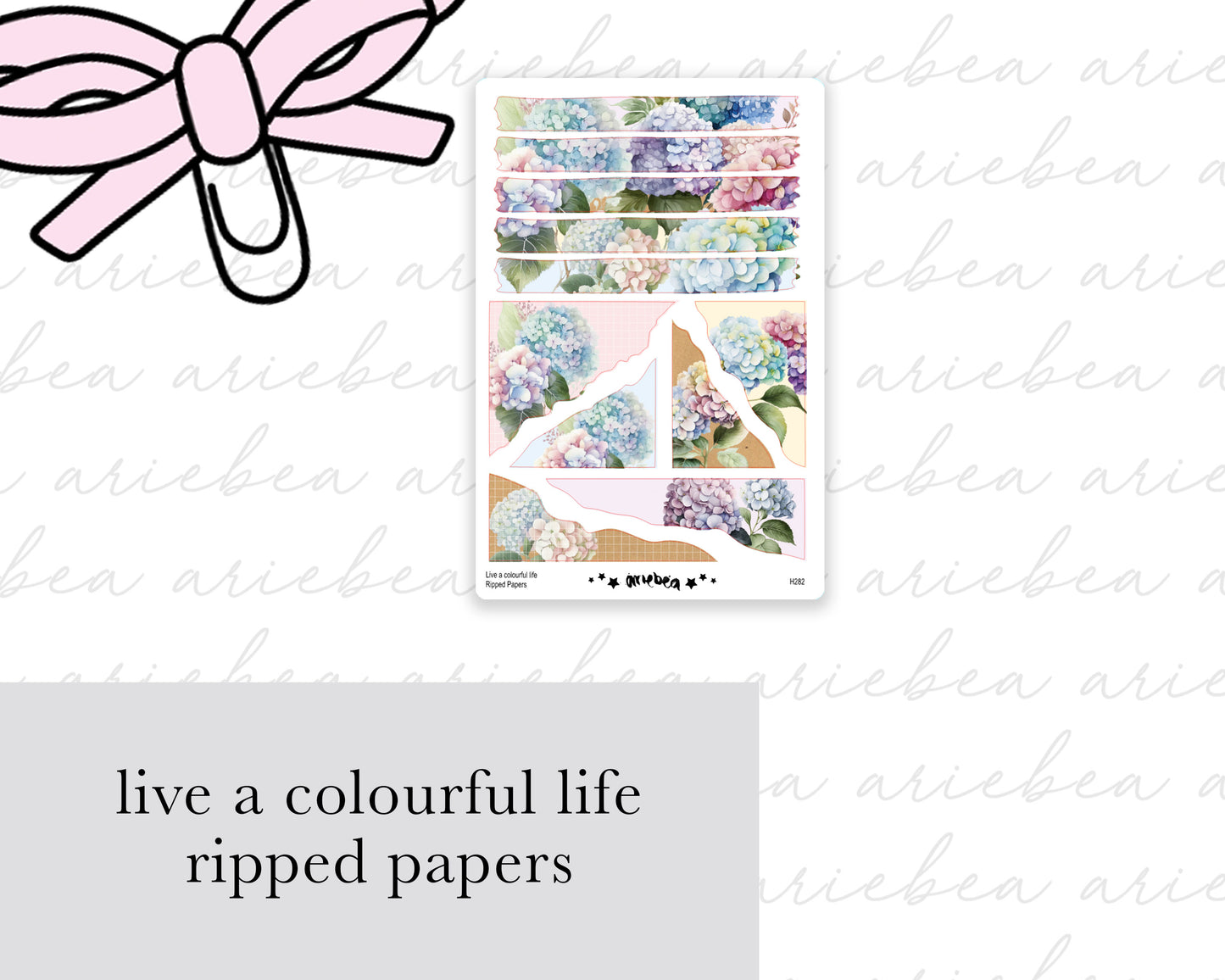 Live a colourful life Full Mini Kit (4 pages)