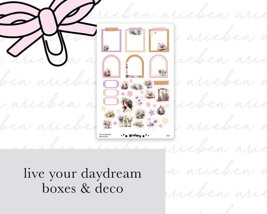 Live Your Daydream Boxes & Deco