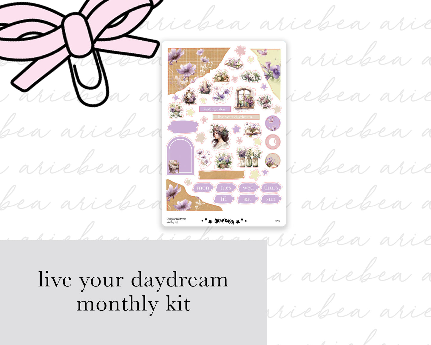 Live Your Daydream Full Mini Kit (4 pages)