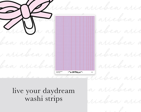 Live Your Daydream Washi Strips