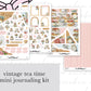 Vintage Tea Time Full Mini Kit (4 pages)