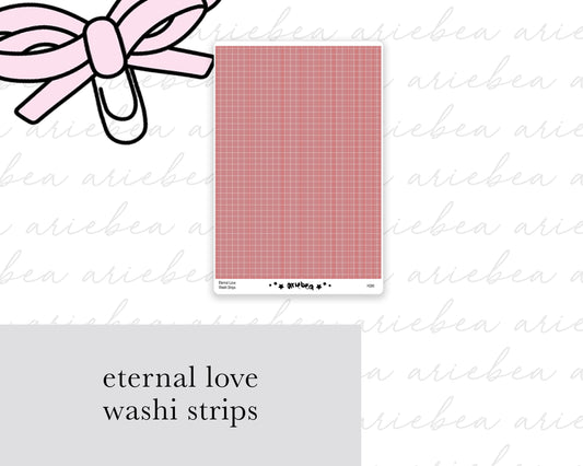 Eternal Love Washi Strips
