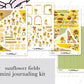 Sunflower Fields Full Mini Kit (4 pages)