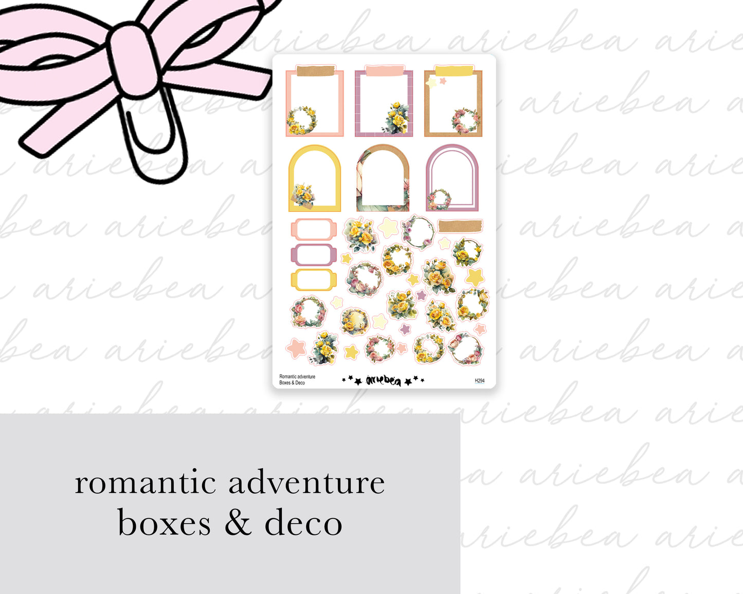 Romantic Adventure Mini Kit (4 pages)