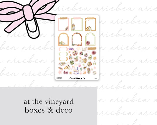 At the Vineyard Boxes & Deco