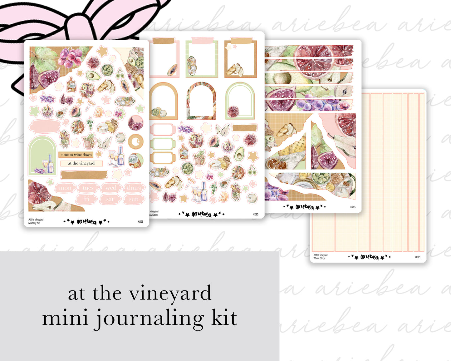 At the Vineyard Full Mini Kit (4 pages)