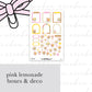 Pink Lemonade Full Mini Kit (4 pages)