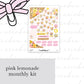 Pink Lemonade Full Mini Kit (4 pages)