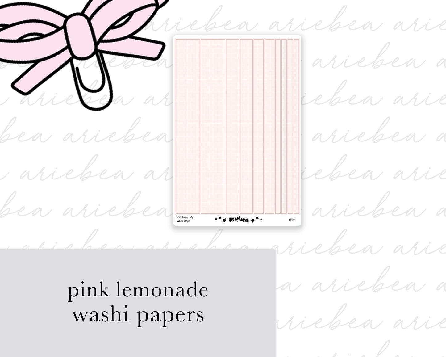 Pink Lemonade Full Mini Kit (4 pages)