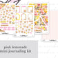 Pink Lemonade Full Mini Kit (4 pages)