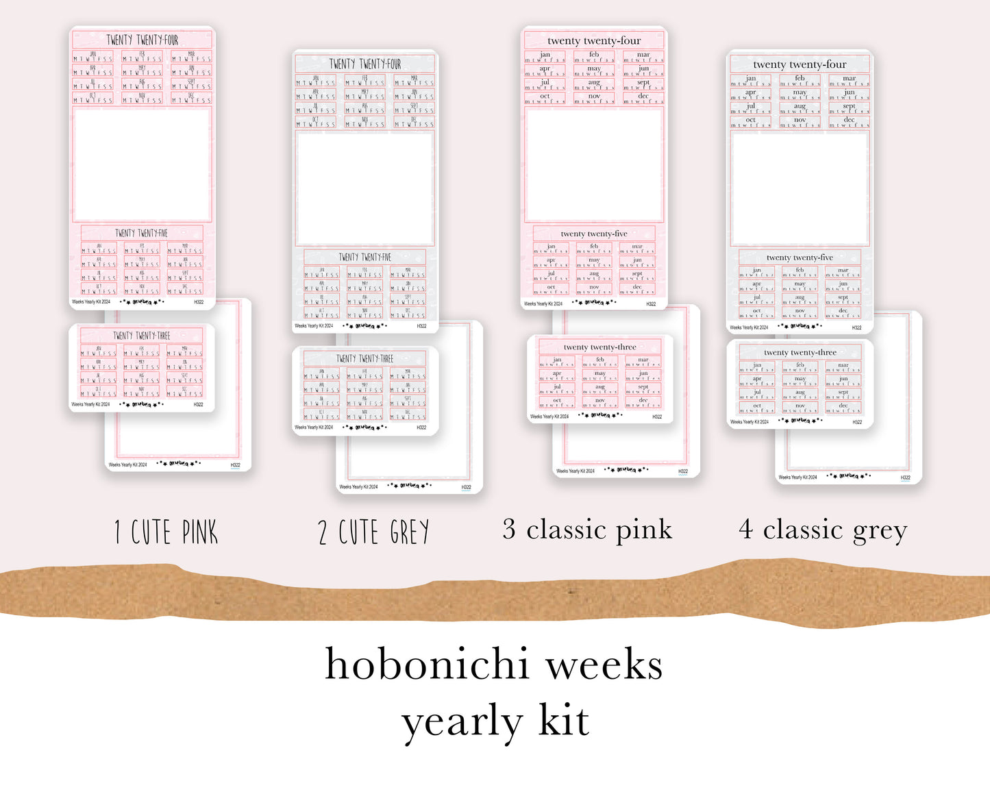 Yearly Kit | Hobonichi Weeks | 2024
