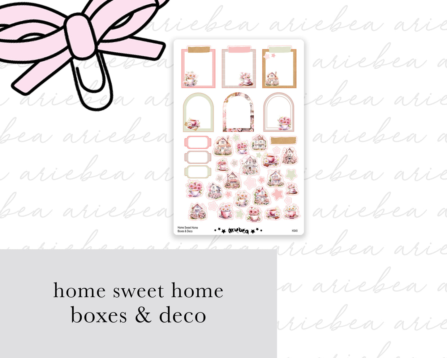 Home Sweet Home Full Mini Kit (4 pages)