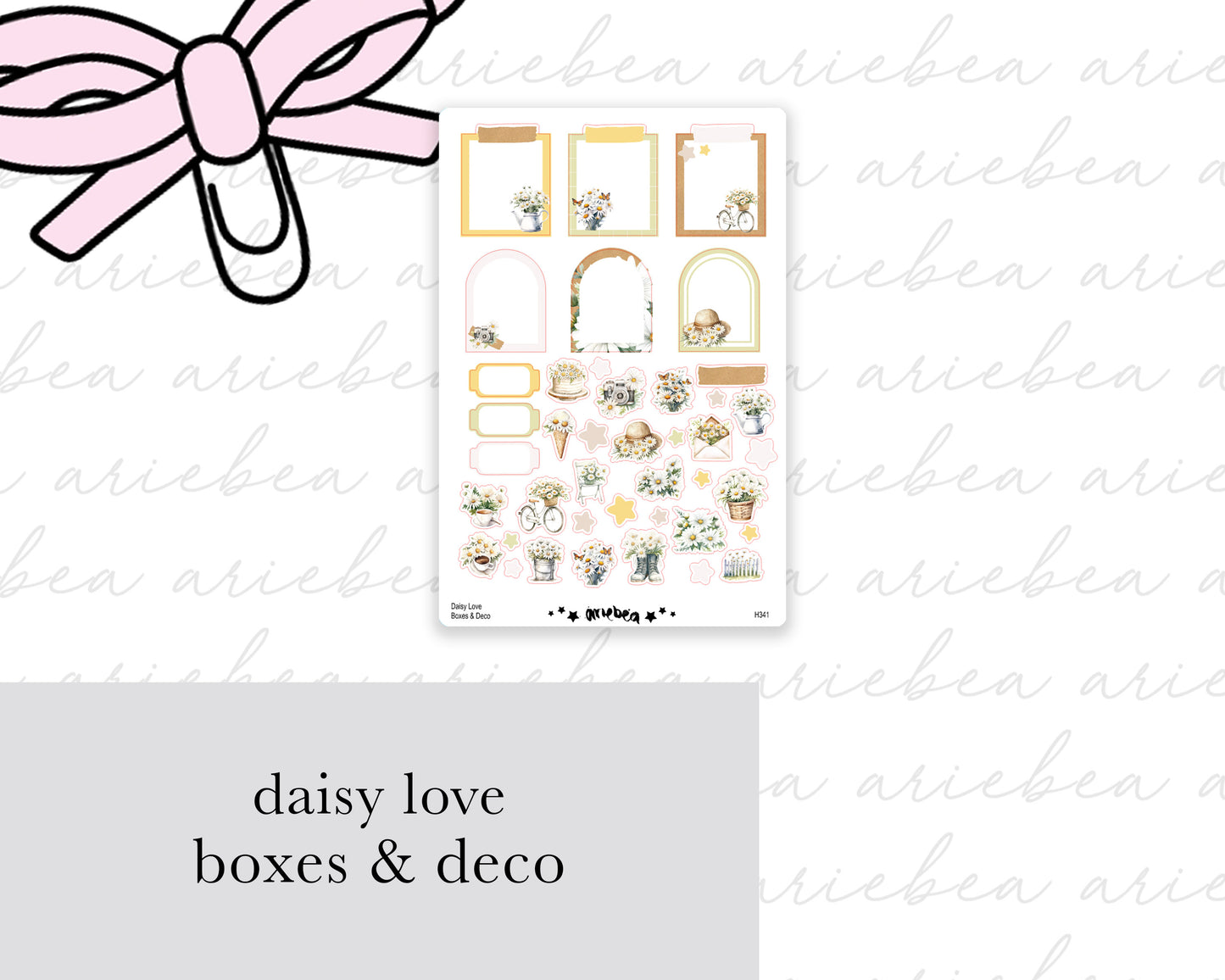 Daisy Love Full Mini Kit (4 pages)