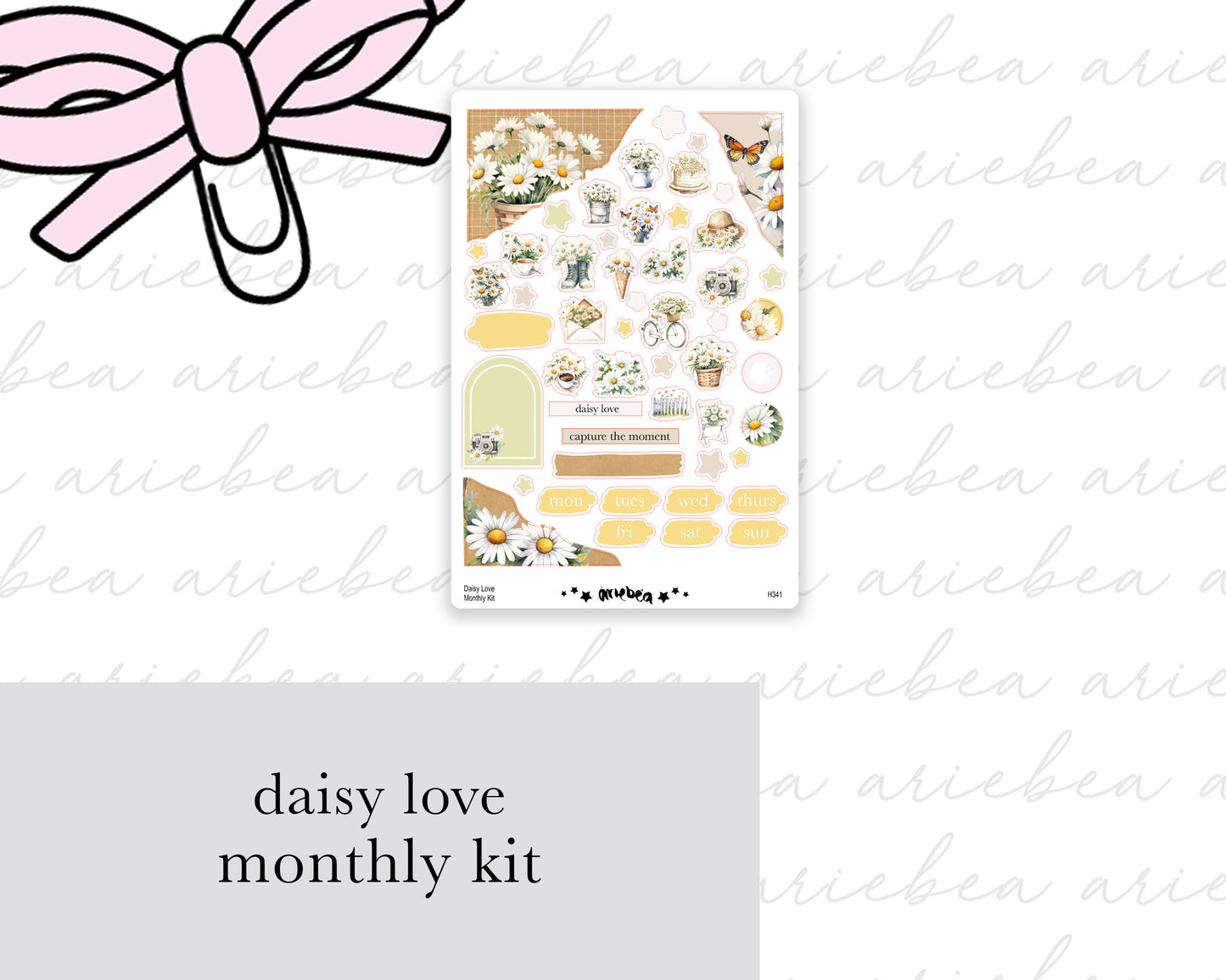 Daisy Love Full Mini Kit (4 pages)