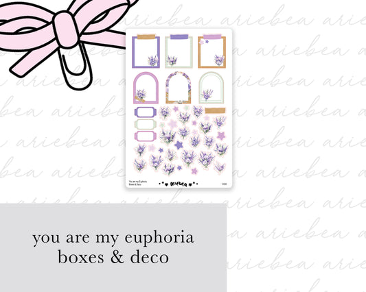 You Are My Euphoria Boxes & Deco