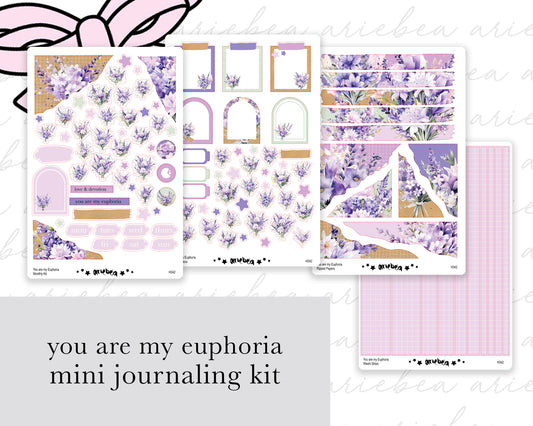 You Are My Euphoria Full Mini Kit (4 pages)