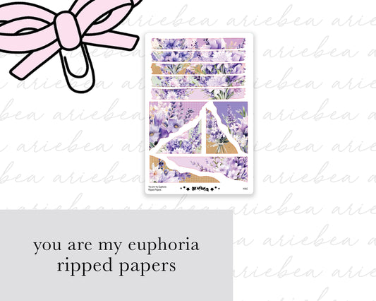 You Are My Euphoria Ripped Papers