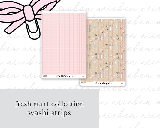 Fresh Start Collection Washi Strips