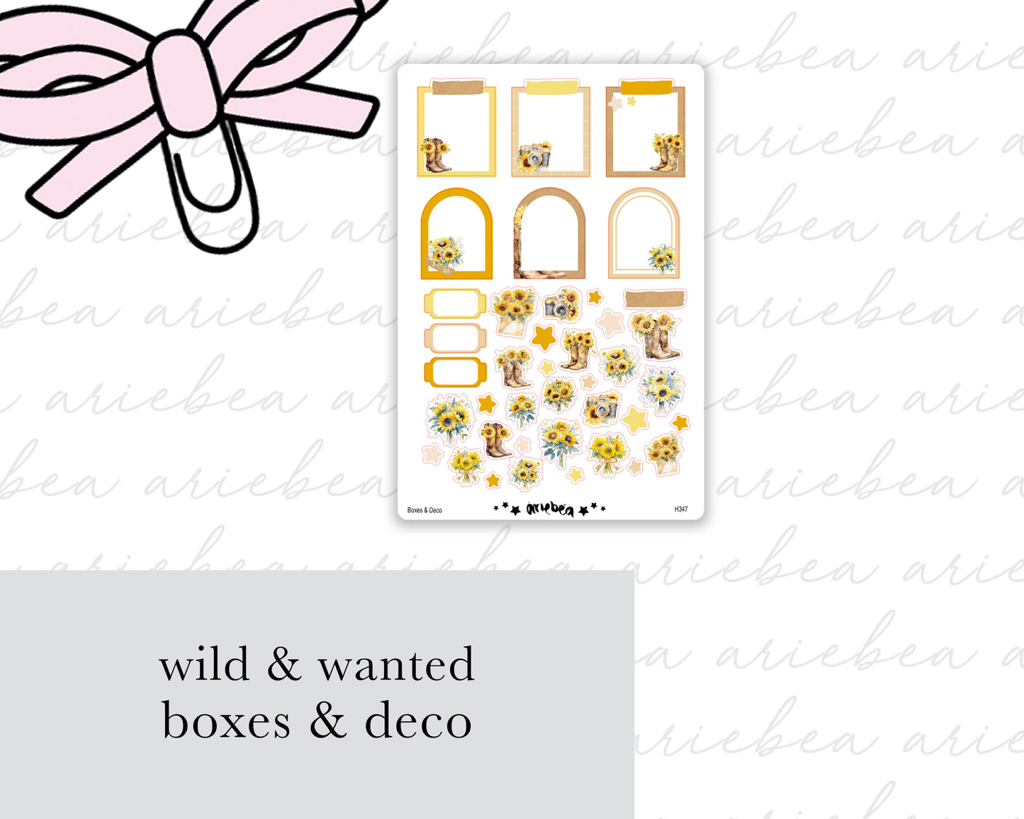 Wanted & Wild Full Mini Kit (4 pages)