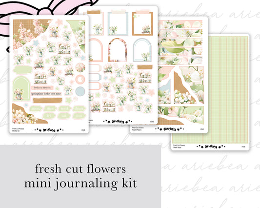 Fresh Cut Flowers Full Mini Kit (4 pages)