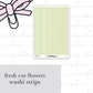 Fresh Cut Flowers Full Mini Kit (4 pages)