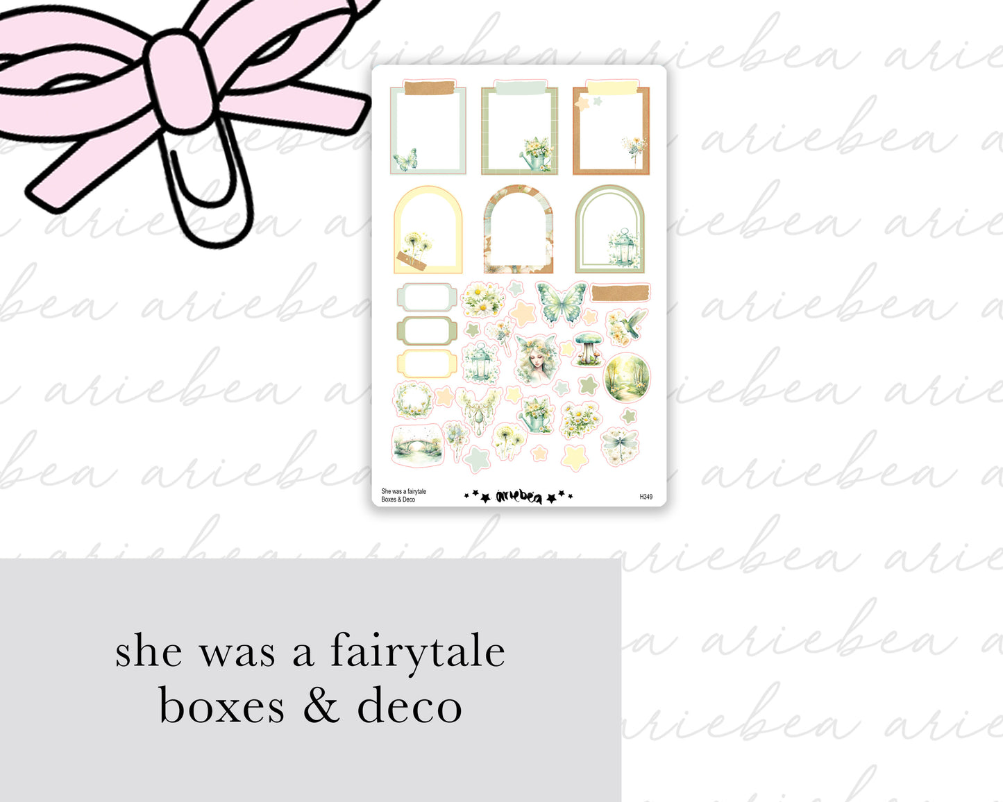 She was a Fairytale Full Mini Kit (4 pages)