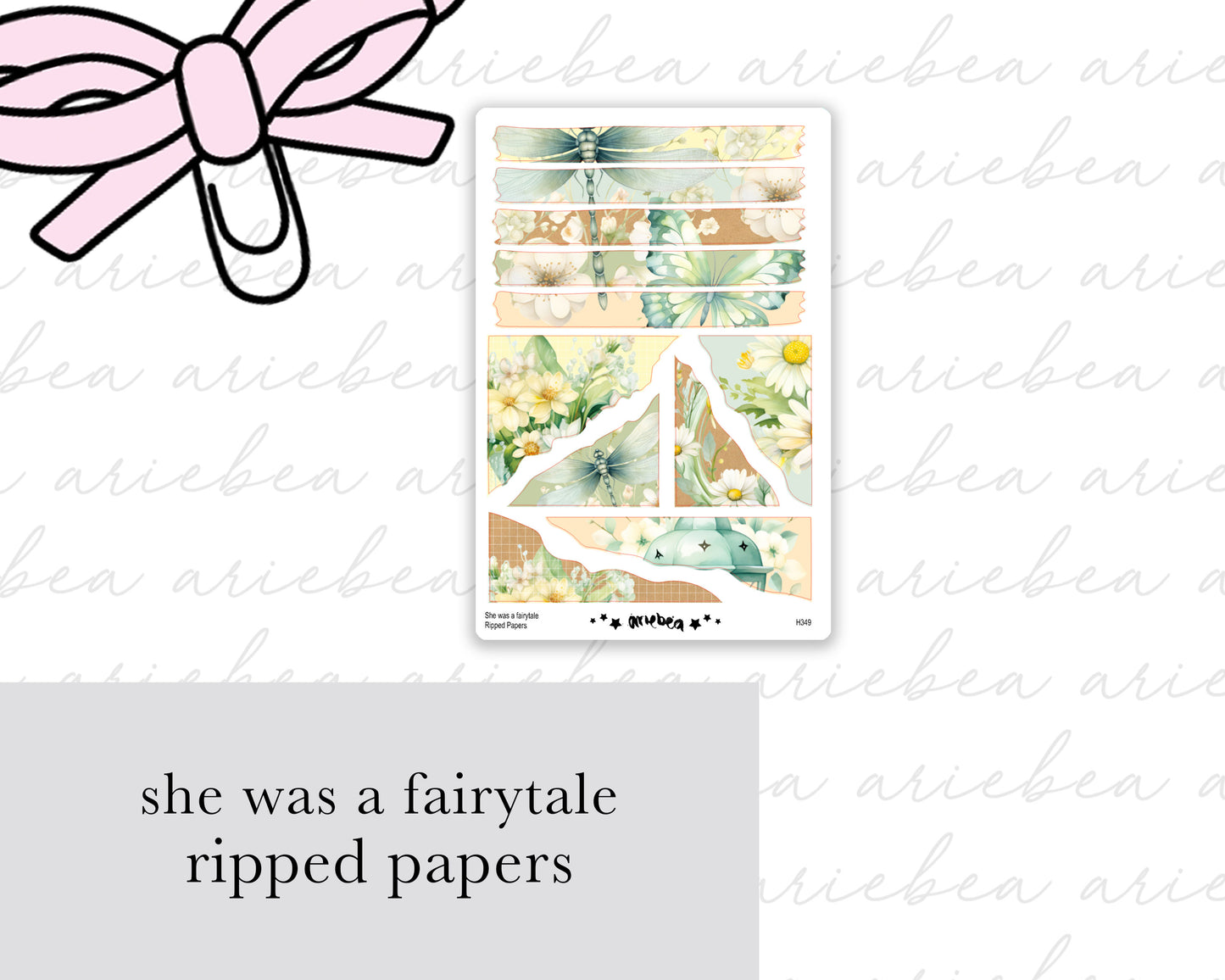 She was a Fairytale Full Mini Kit (4 pages)