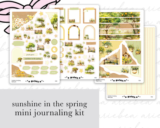 Sunshine in the Spring Full Mini Kit (4 pages)