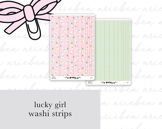 Lucky Girl Collection Washi Strips