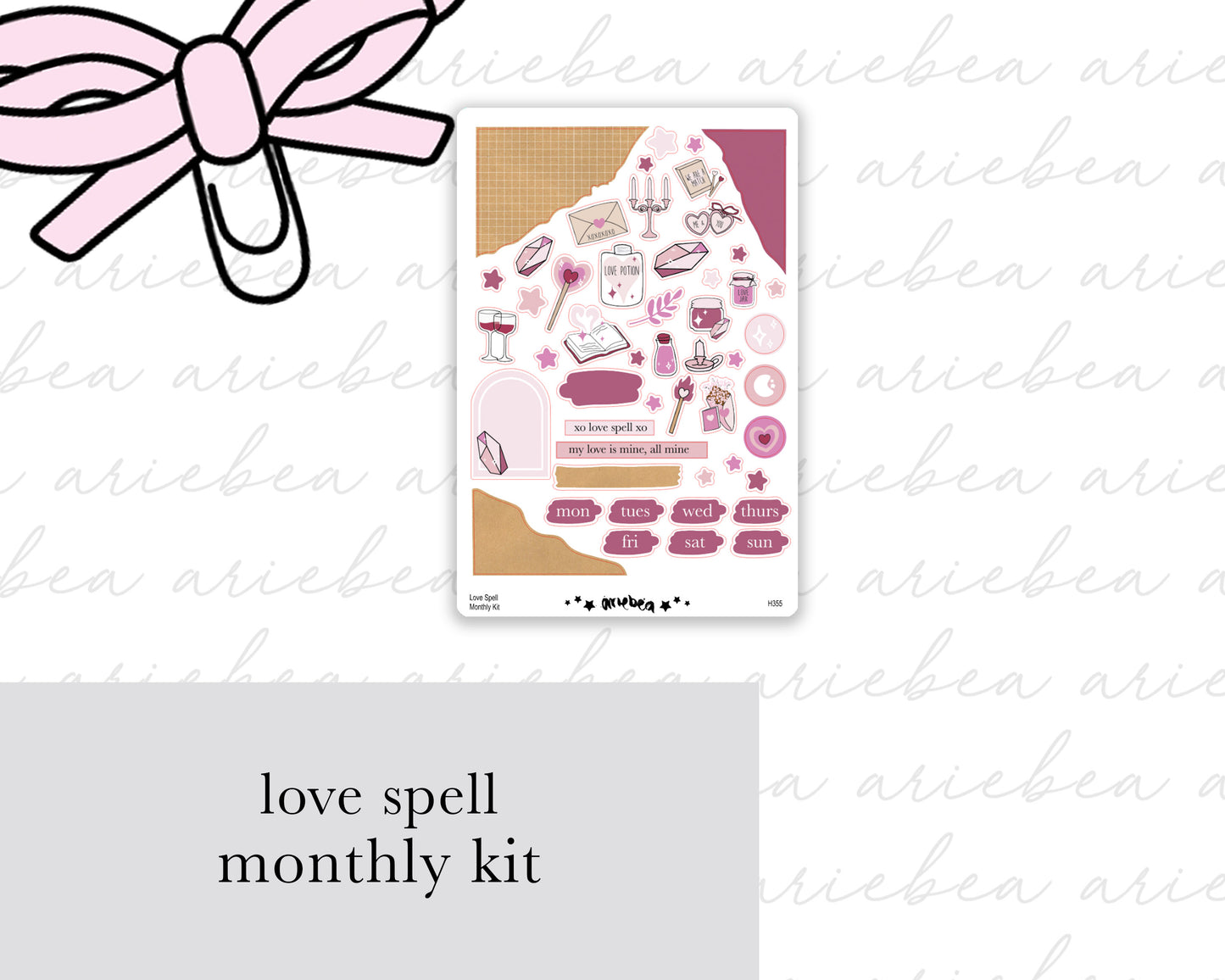 Love Spell Collection Full Kit