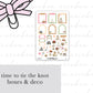 Time to Tie The Knot Full Mini Kit (4 pages)