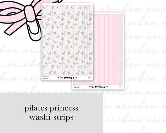 Pilates Princess Collection Washi Strips