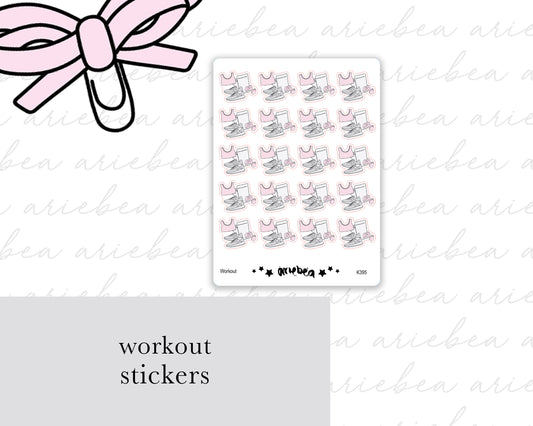 Workout Planner Stickers