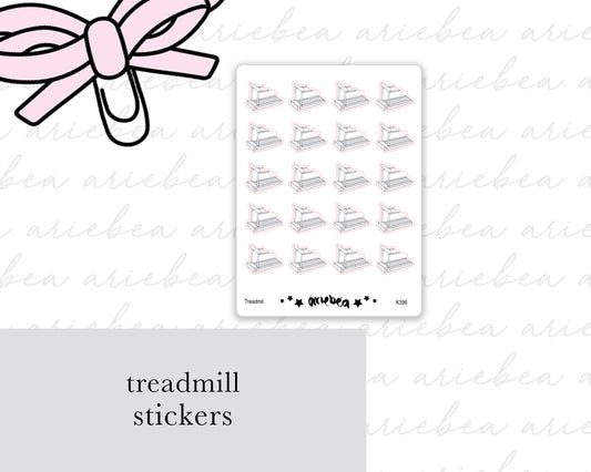 Treadmill Planner Stickers