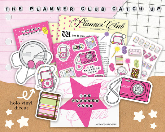 CATCH UP⭐️The Planner Club ⭐️ 002 NOSTALGIC PHYSICAL MEDIA🖊️
