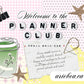 CATCH UP⭐️The Planner Club ⭐️ 001 MATCHA & PLANNING🖊️