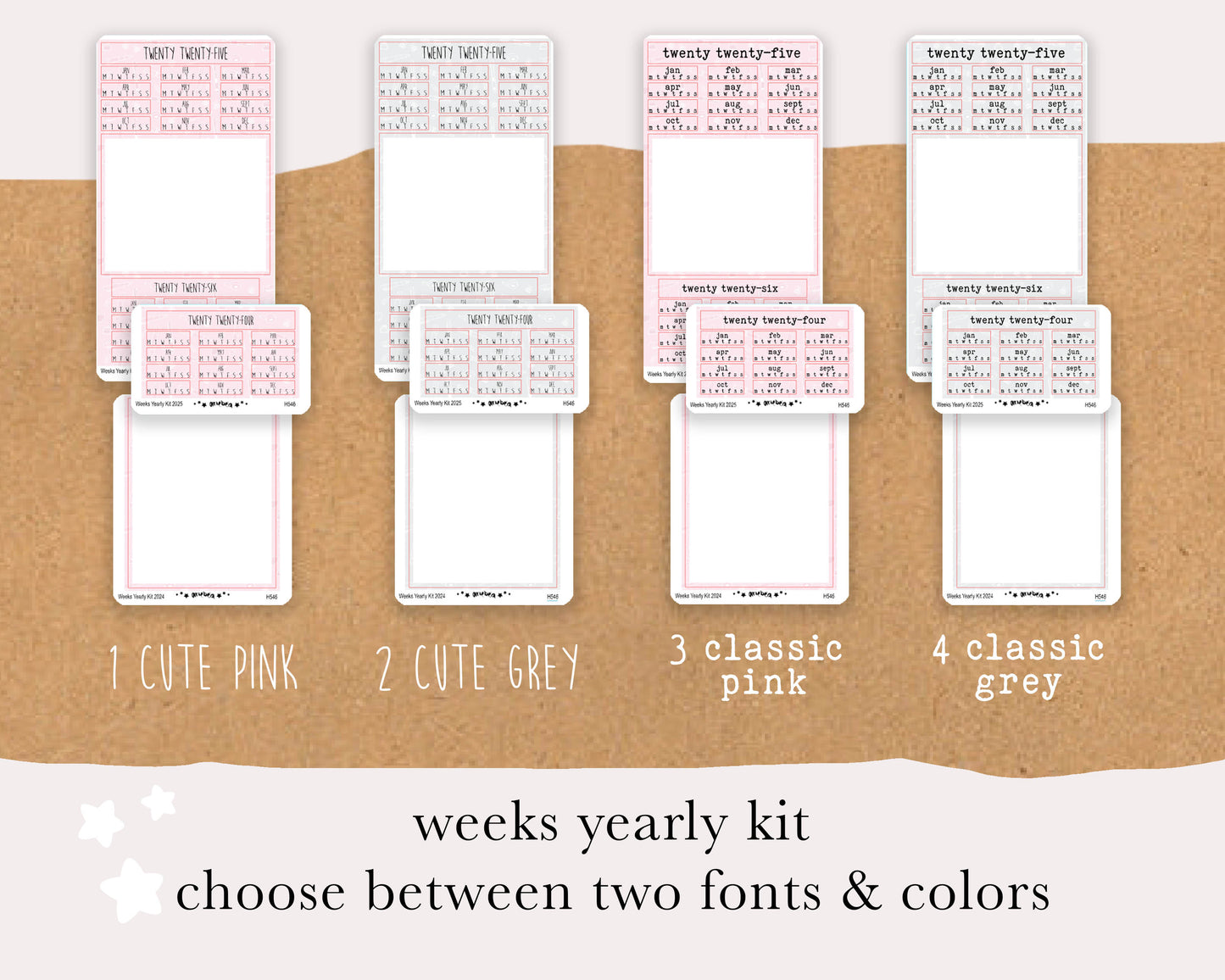 Yearly Kit | Hobonichi Weeks | 2025